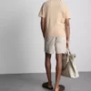 Strickad polotröja med struktur