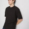 Strukturerad, boxig T-shirt