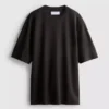 Strukturerad, boxig T-shirt