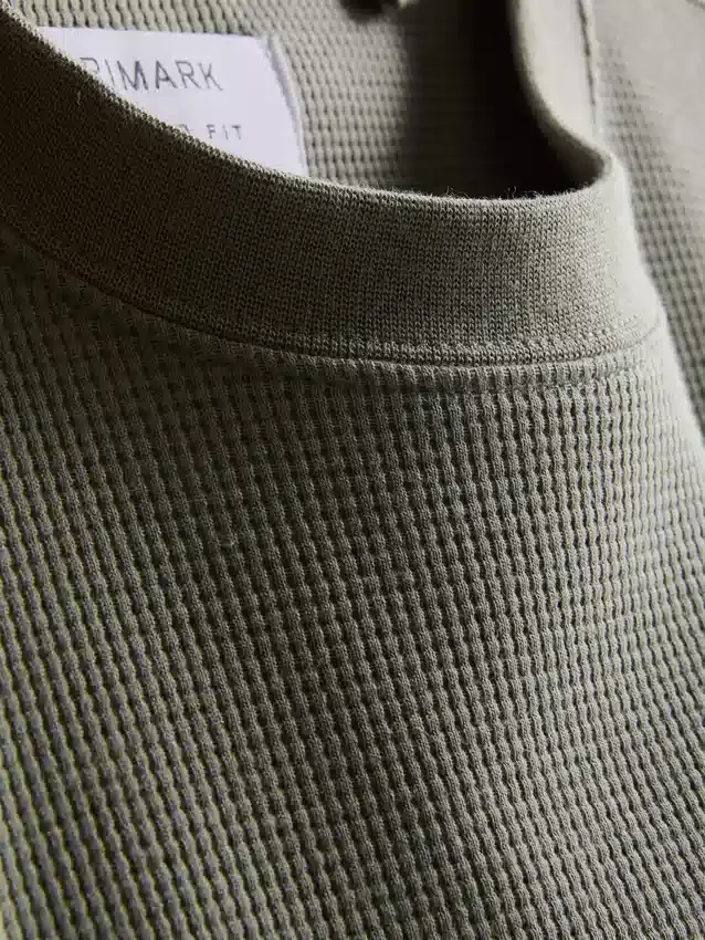 Strukturerad, boxig T-shirt