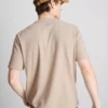 Strukturerad henley-t-shirt
