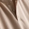 Strukturerad henley-t-shirt
