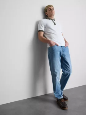 Strukturerad poloshirt