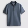 Strukturerad poloshirt