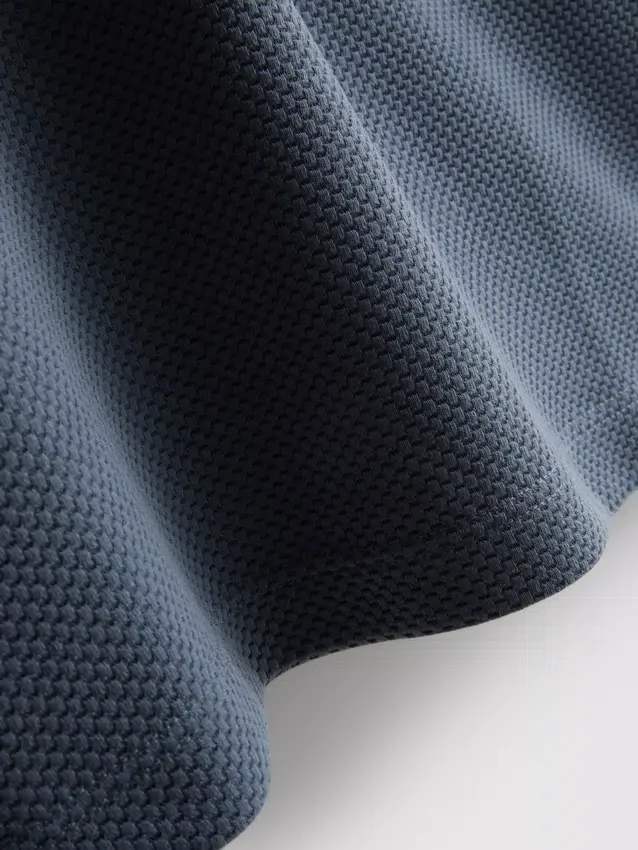 Strukturerad poloshirt