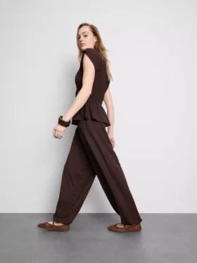 Strukturerade harembyxor