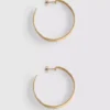 Strukturerade ringörhängen