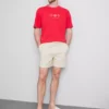 Strukturerade shorts med dragsko