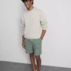 Strukturerade shorts med dragsko