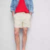 Strukturerade shorts med dragsko