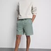 Strukturerade shorts med dragsko