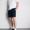 Strukturerade shorts med dragsko