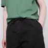 Strukturerade shorts med dragsko
