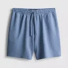 Strukturerade shorts med dragsko