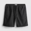 Strukturerade shorts med dragsko