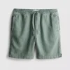 Strukturerade shorts med dragsko