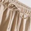Strukturerade shorts med dragsko
