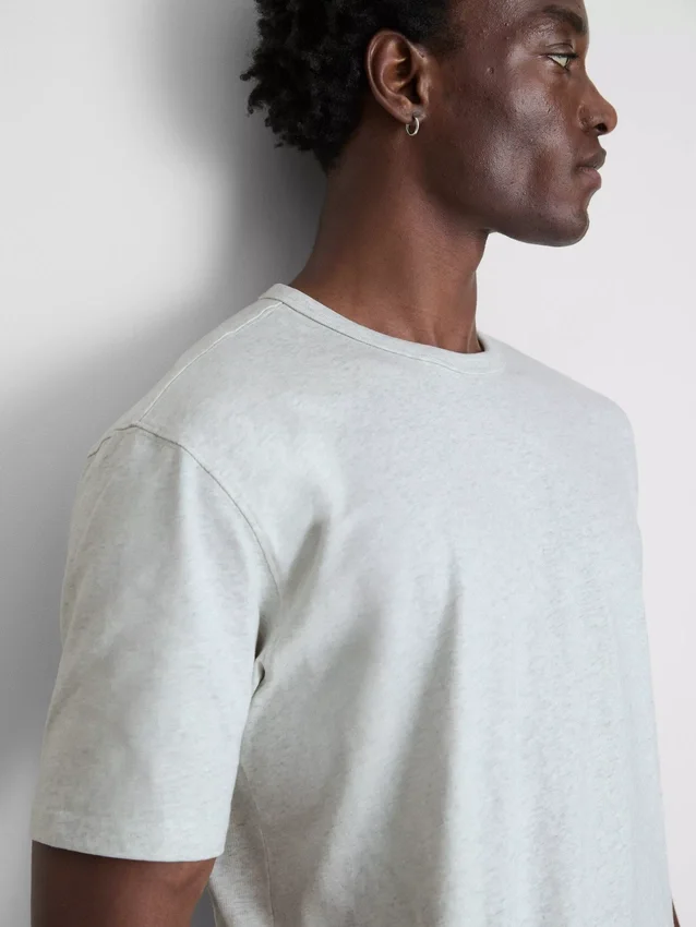 T-shirt i bomull med avslappnad passform