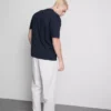 T-shirt i bomull med avslappnad passform