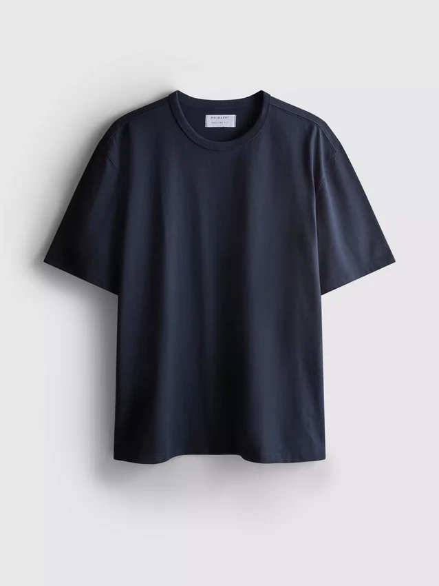 T-shirt i bomull med avslappnad passform