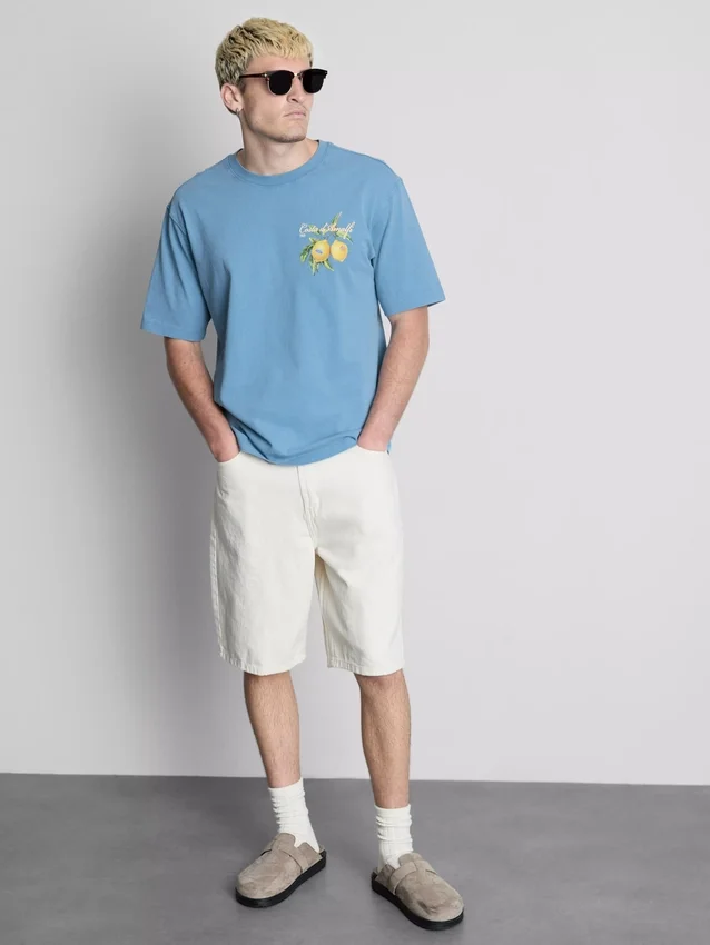 T-shirt med Amalfi-citronmotiv