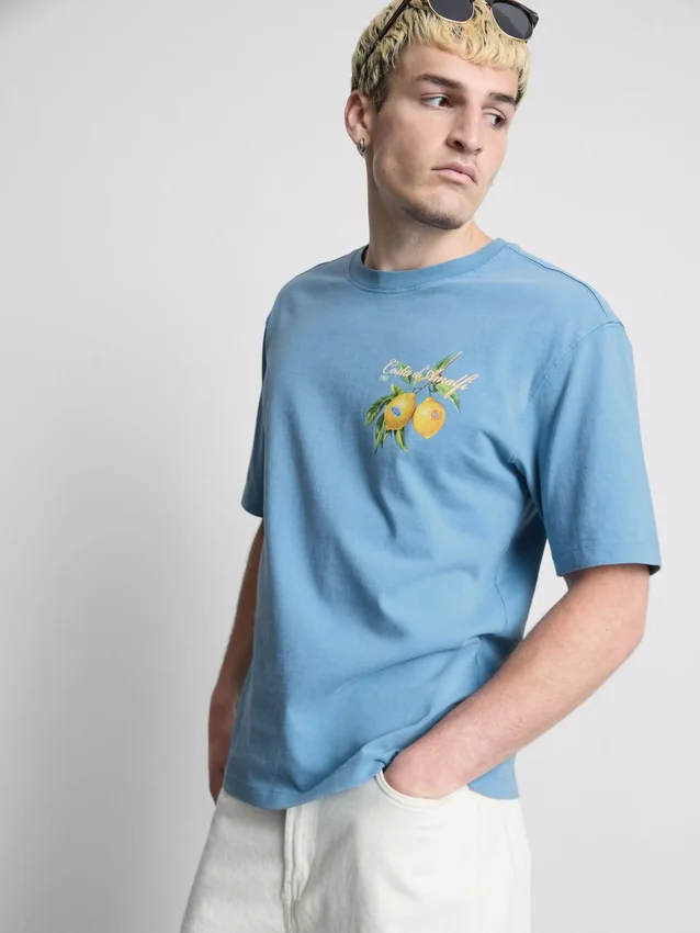 T-shirt med Amalfi-citronmotiv