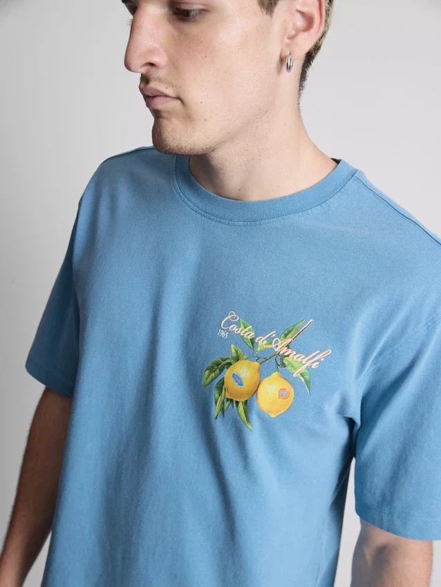T-shirt med Amalfi-citronmotiv