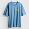 T-shirt med Amalfi-citronmotiv