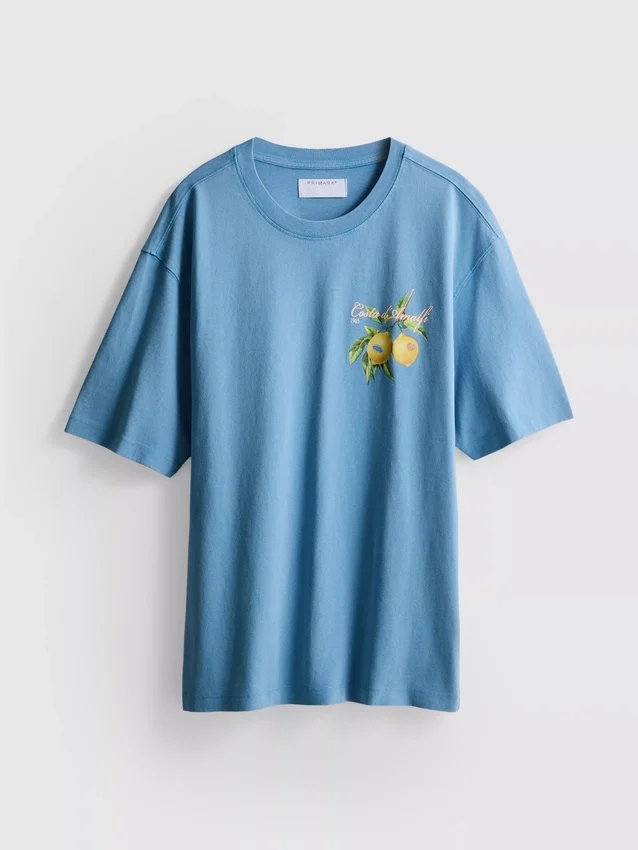 T-shirt med Amalfi-citronmotiv
