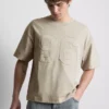 T-shirt med applikationsnummer