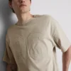 T-shirt med applikationsnummer