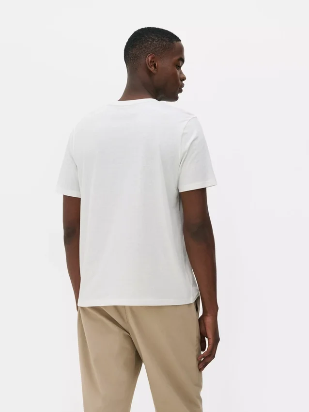 T-shirt med Boston-tryck