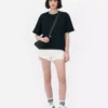 T-shirt med boxig passform