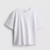 T-shirt med boxig passform