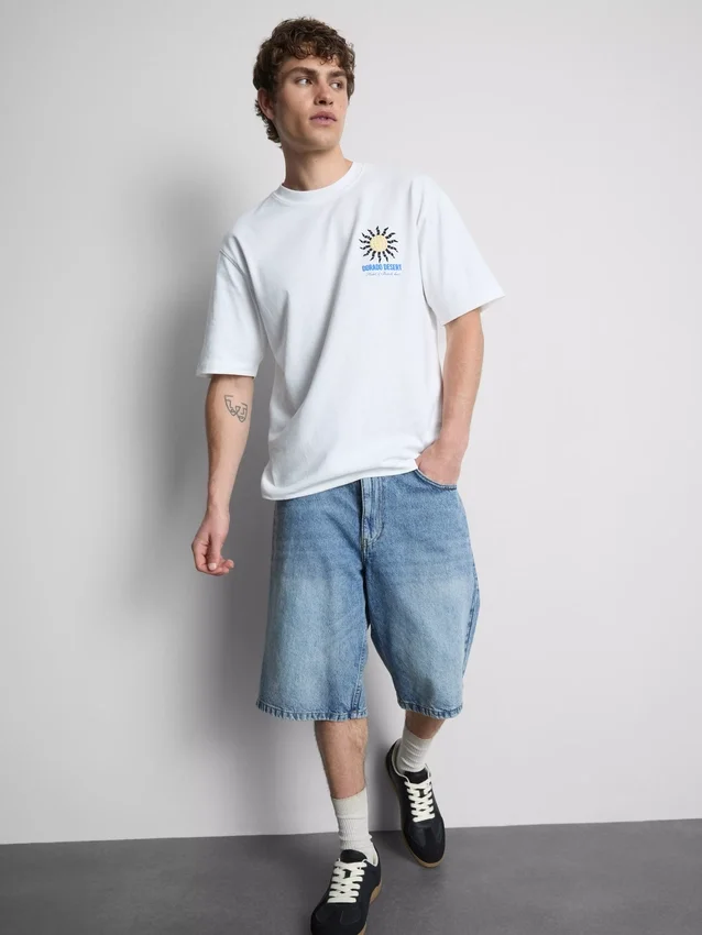 T-shirt med Dorado Desert-motiv