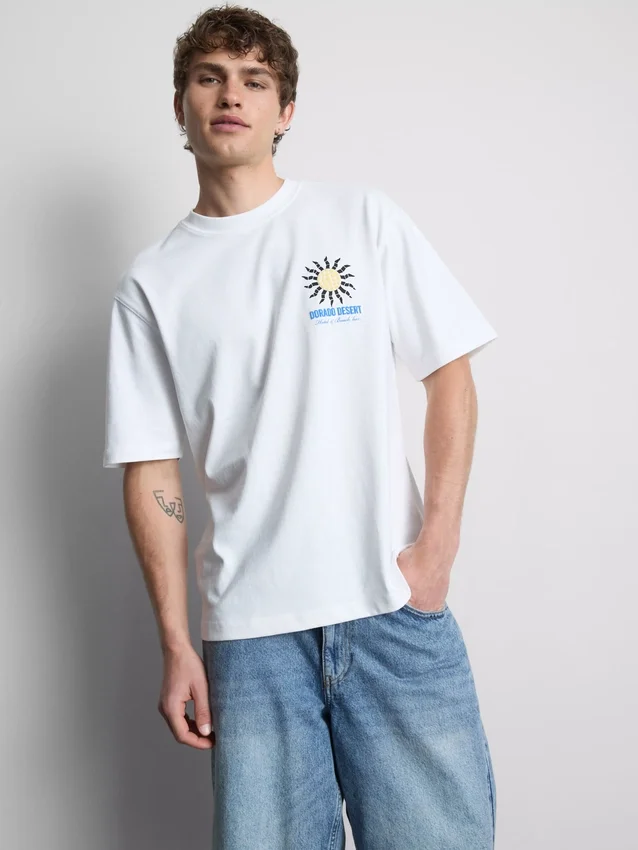 T-shirt med Dorado Desert-motiv