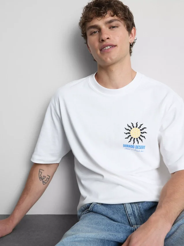 T-shirt med Dorado Desert-motiv
