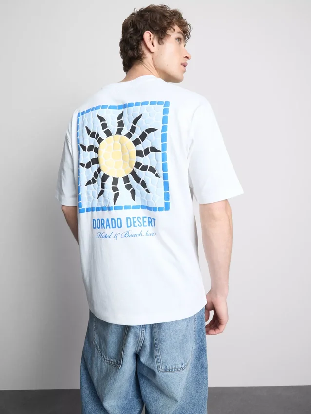 T-shirt med Dorado Desert-motiv