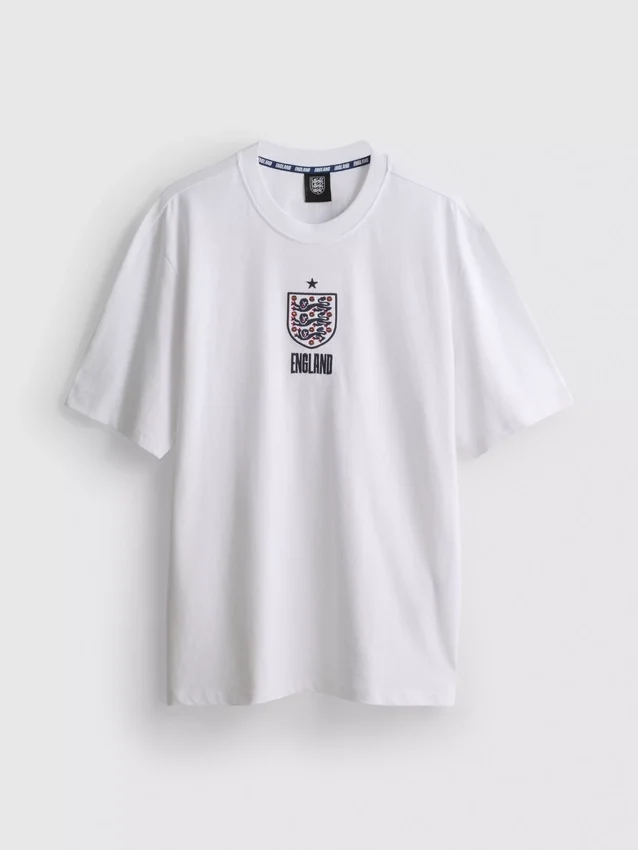 T-shirt med Englands vapensköld