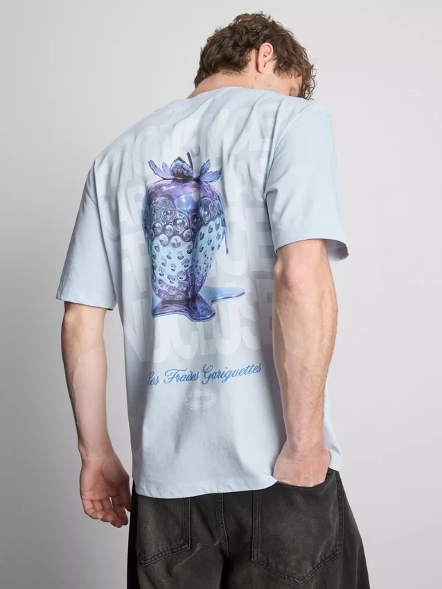 T-shirt med fruktmotiv