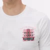 T-shirt med illustrationer af hus i Miami Beach
