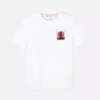 T-shirt med illustrationer af hus i Miami Beach