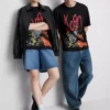 T-shirt med Korn-tryck