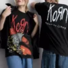T-shirt med Korn-tryck