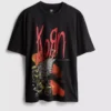 T-shirt med Korn-tryck
