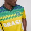T-shirt med korta ärmar och Brasilien-motiv