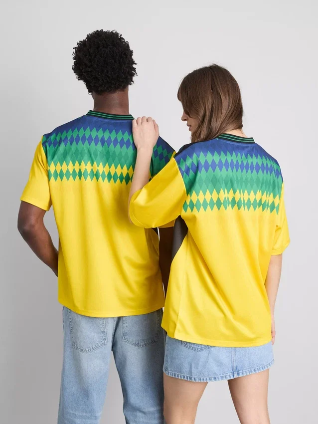 T-shirt med korta ärmar och Brasilien-motiv