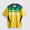 T-shirt med korta ärmar och Brasilien-motiv