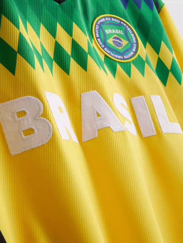 T-shirt med korta ärmar och Brasilien-motiv