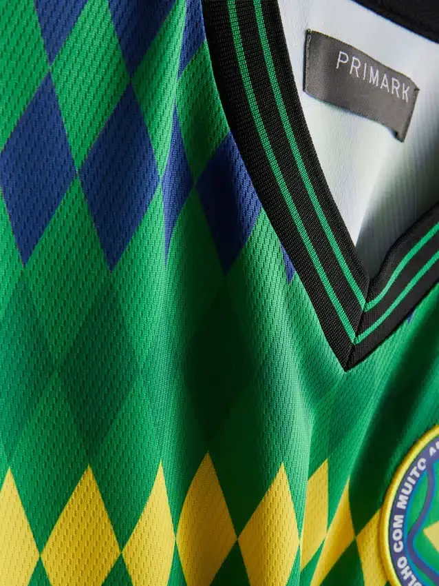 T-shirt med korta ärmar och Brasilien-motiv